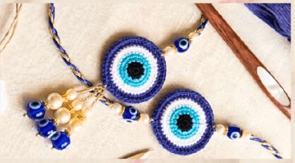 Evil Eye Charm Rakhi